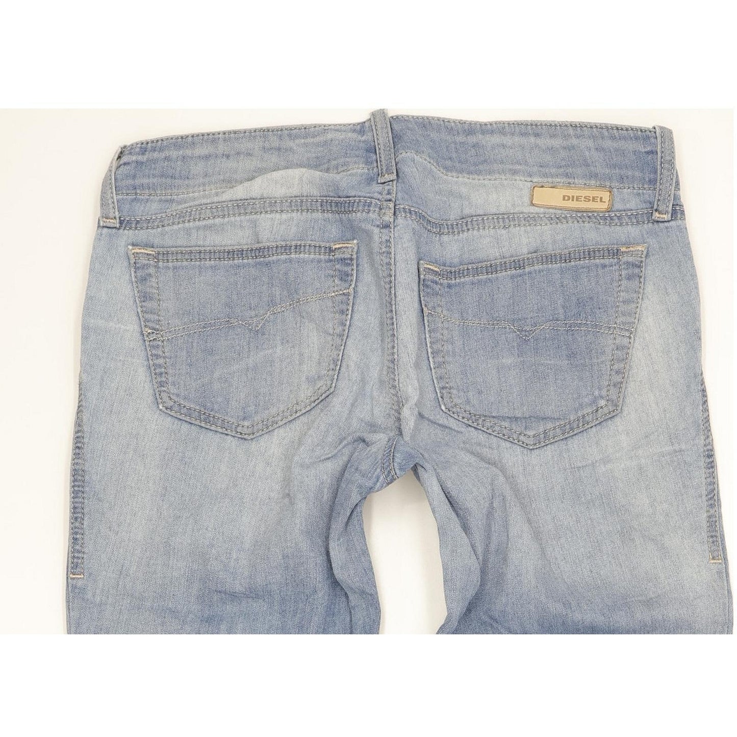 Diesel Grupee Women Blue Skinny Slim Stretch Jeans W27 L32
