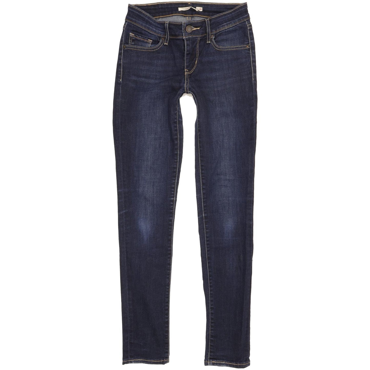 Levi's 711 Women Blue Skinny Slim Stretch Jeans W26 L29