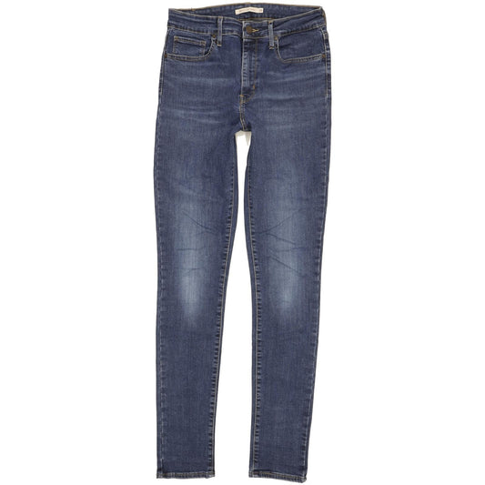 Levi's 721 Women Blue Skinny Slim Stretch Jeans W29 L32