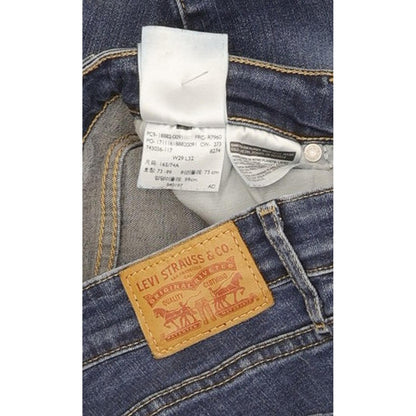 Levi's 721 Women Blue Skinny Slim Stretch Jeans W29 L32