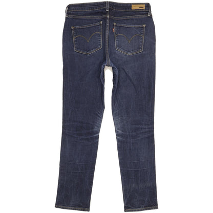 Levi's Demi Curve Women Blue Tapered Classic Stretch Jeans W29 L28