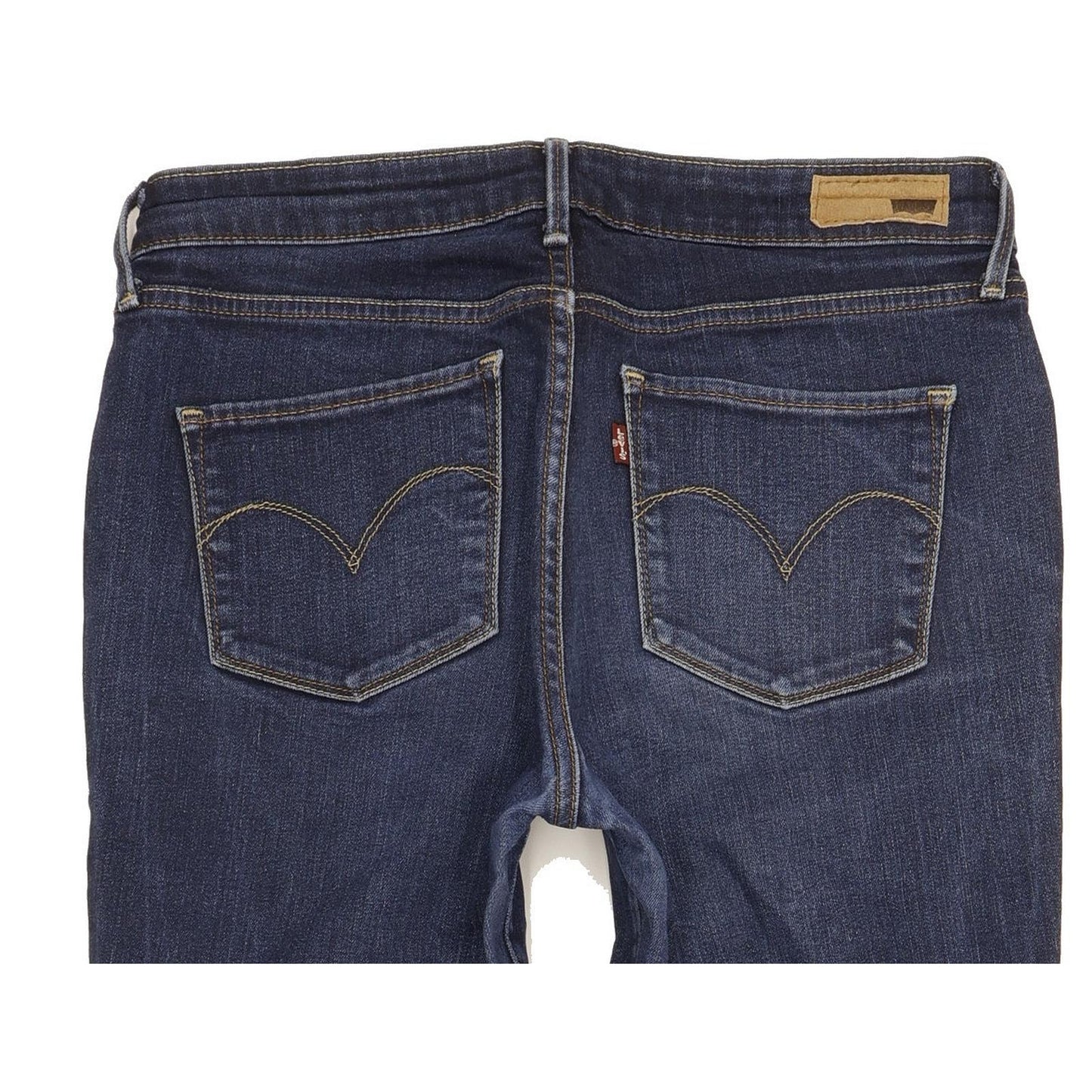 Levi's Demi Curve Women Blue Tapered Classic Stretch Jeans W29 L28