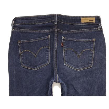 Levi's Demi Curve Women Blue Tapered Classic Stretch Jeans W29 L28
