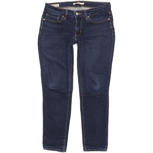 Levi's 711 Women Blue Skinny Slim Jeans W27 L26
