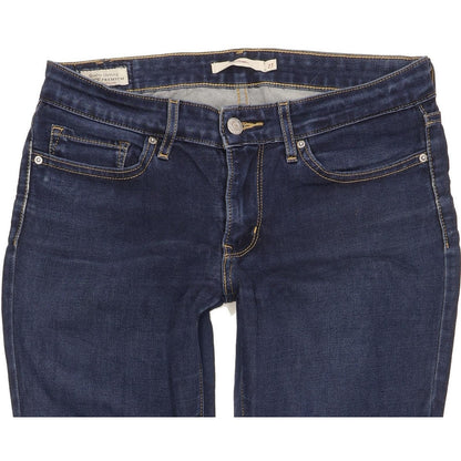 Levi's 711 Women Blue Skinny Slim Jeans W27 L26