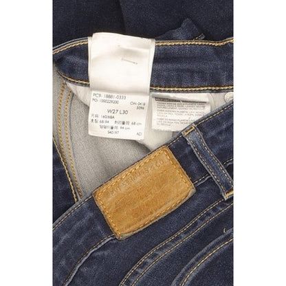Levi's 711 Women Blue Skinny Slim Jeans W27 L26