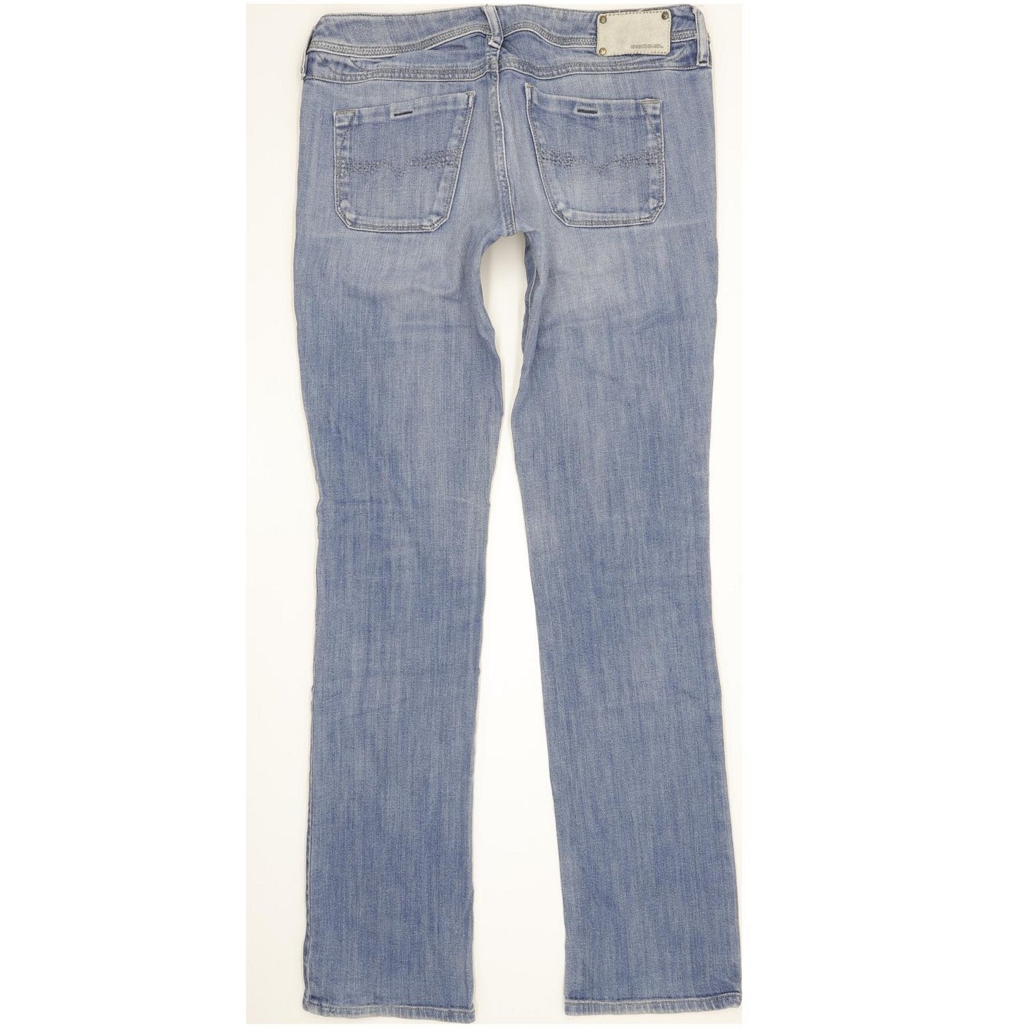 Diesel Lowky 065S Women Blue Straight Slim Stretch Jeans W29 L32