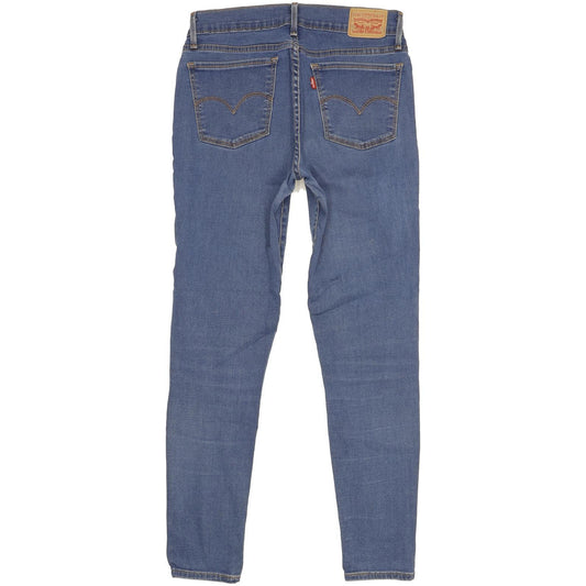 Levi's 710 Super Women Blue Skinny Slim Stretch Jeans W29 L29