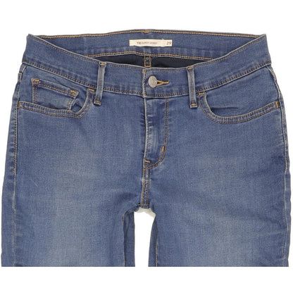 Levi's 710 Super Women Blue Skinny Slim Stretch Jeans W29 L29
