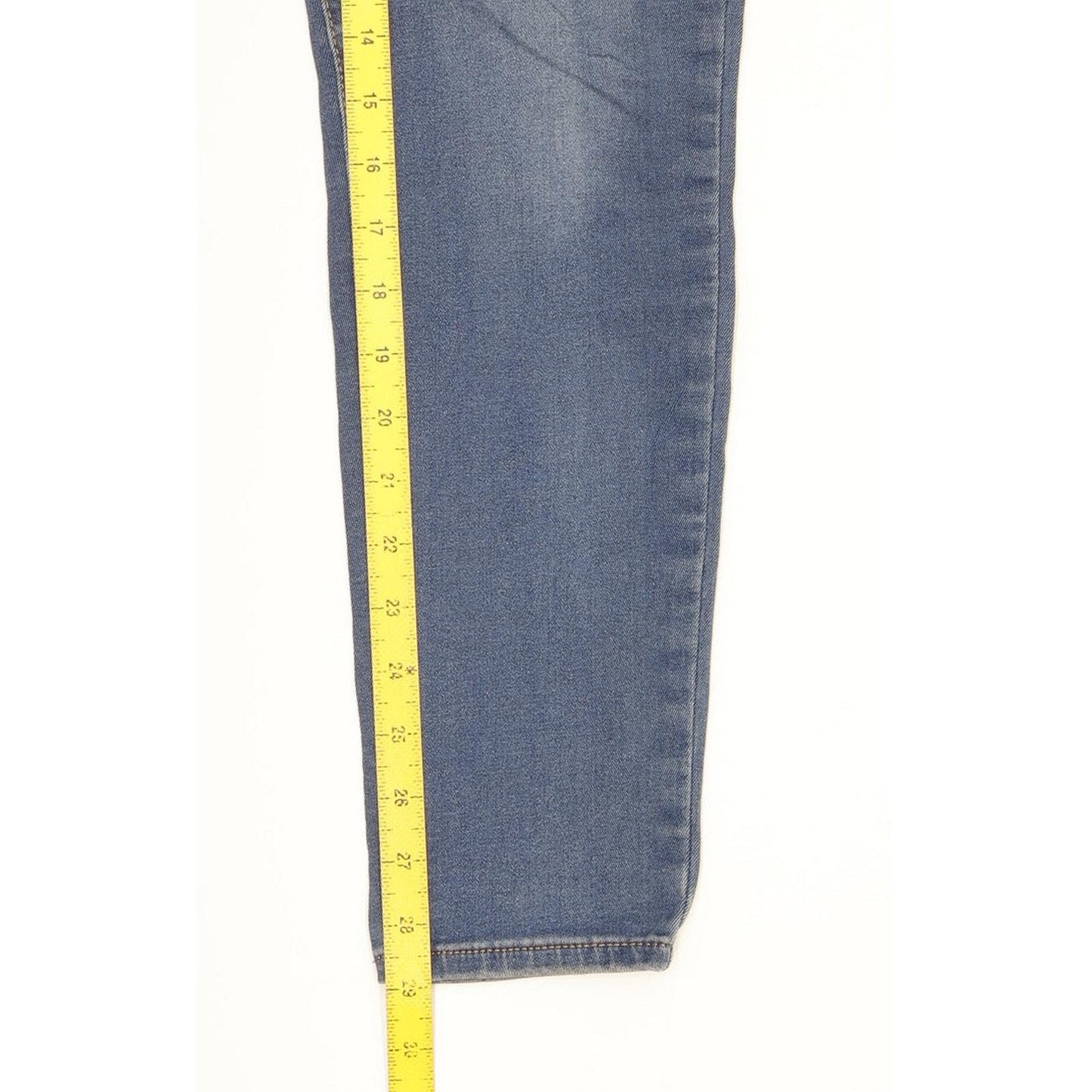 Levi's 710 Super Women Blue Skinny Slim Stretch Jeans W29 L29
