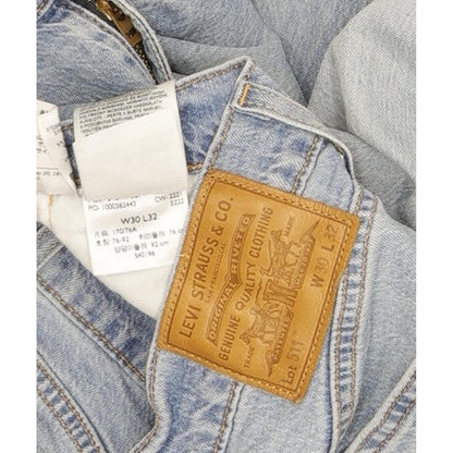 Levi's 511 Men Blue Straight Slim Stretch Jeans W30 L31