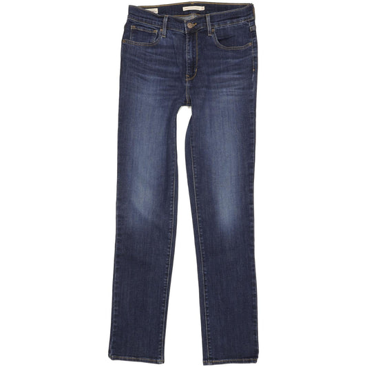 Levi's 724 Women Blue Skinny Slim Stretch Jeans W29 L32