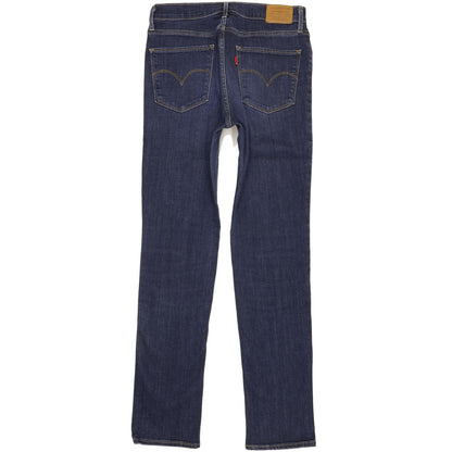 Levi's 724 Women Blue Skinny Slim Stretch Jeans W29 L32