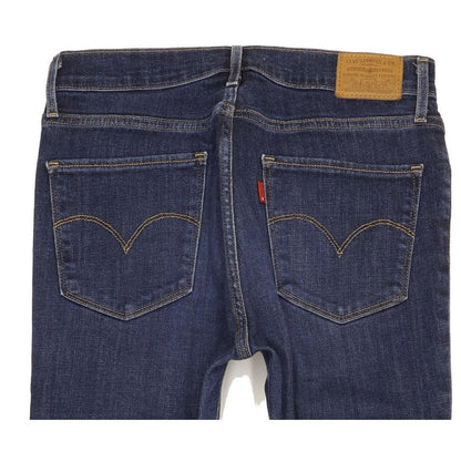 Levi's 724 Women Blue Skinny Slim Stretch Jeans W29 L32