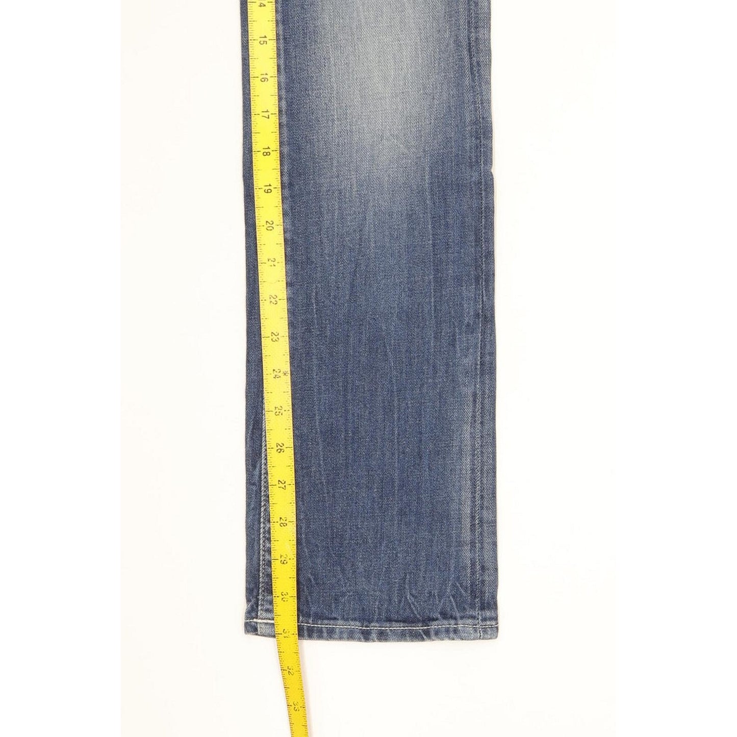 G-Star Ford Women Blue Straight Slim Stretch Jeans W26 L31