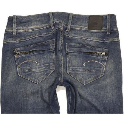 G-Star Midge Cody Women Blue Skinny Slim Stretch Jeans W28 L32