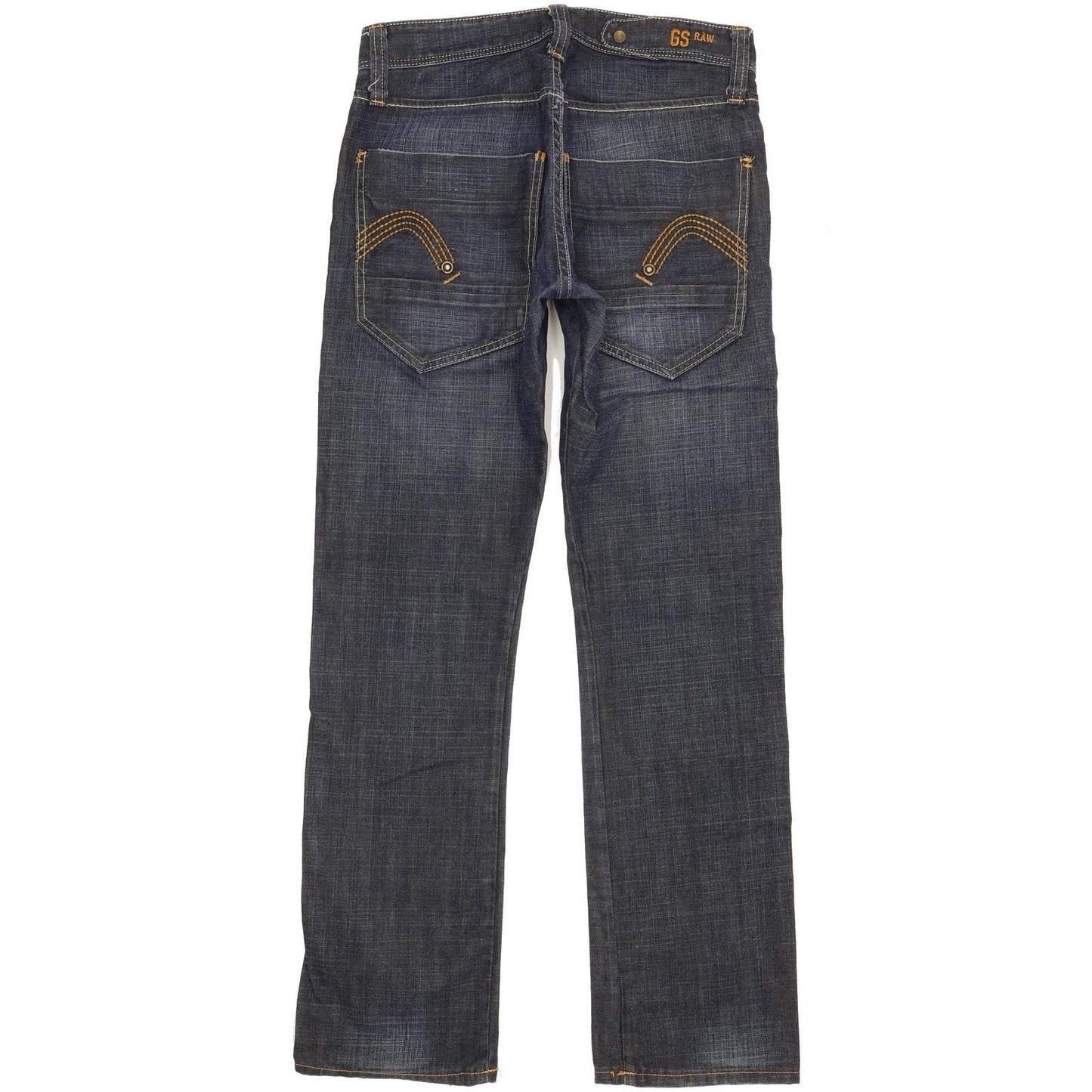 G-Star Women Blue Straight Slim Jeans W29 L31