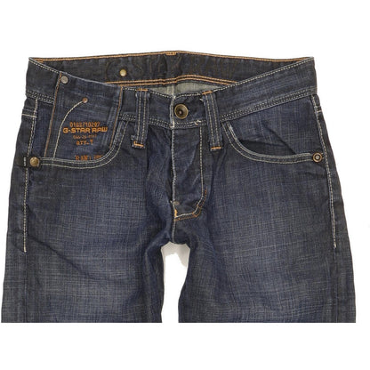 G-Star Women Blue Straight Slim Jeans W29 L31