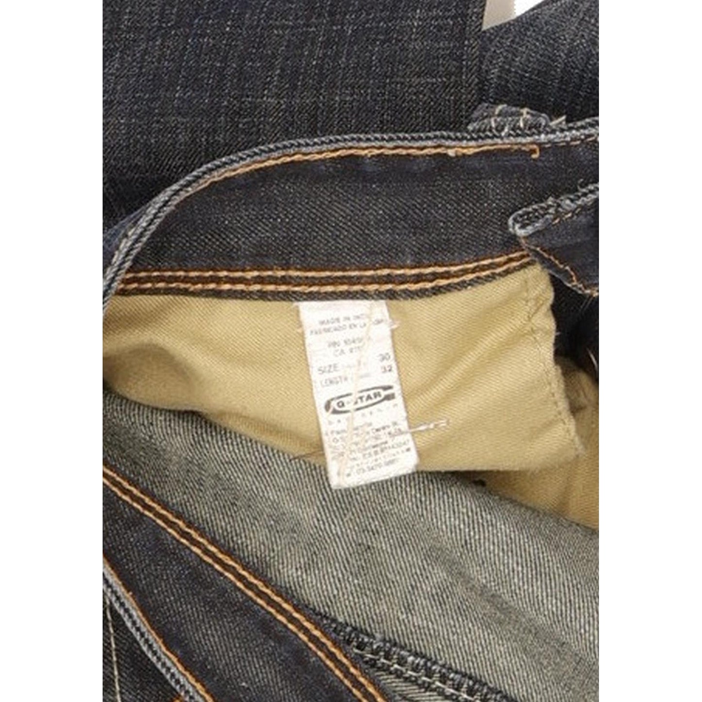 G-Star Women Blue Straight Slim Jeans W29 L31