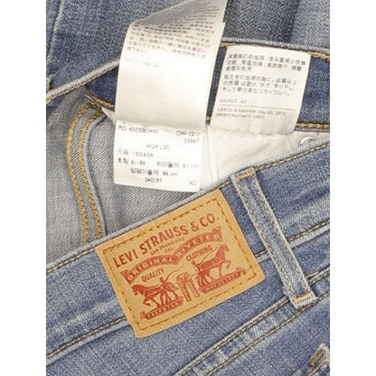 Levi's 711 Women Blue Skinny Slim Stretch Jeans W24 L28