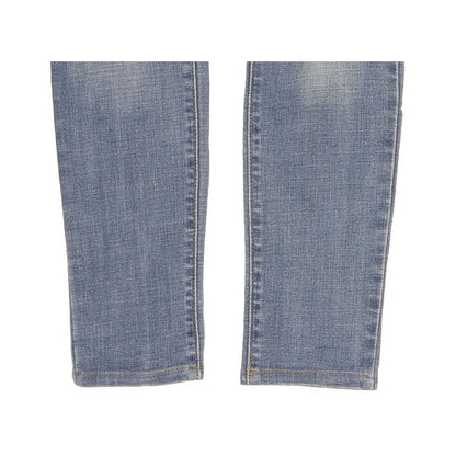 Levi's 711 Women Blue Skinny Slim Stretch Jeans W24 L28