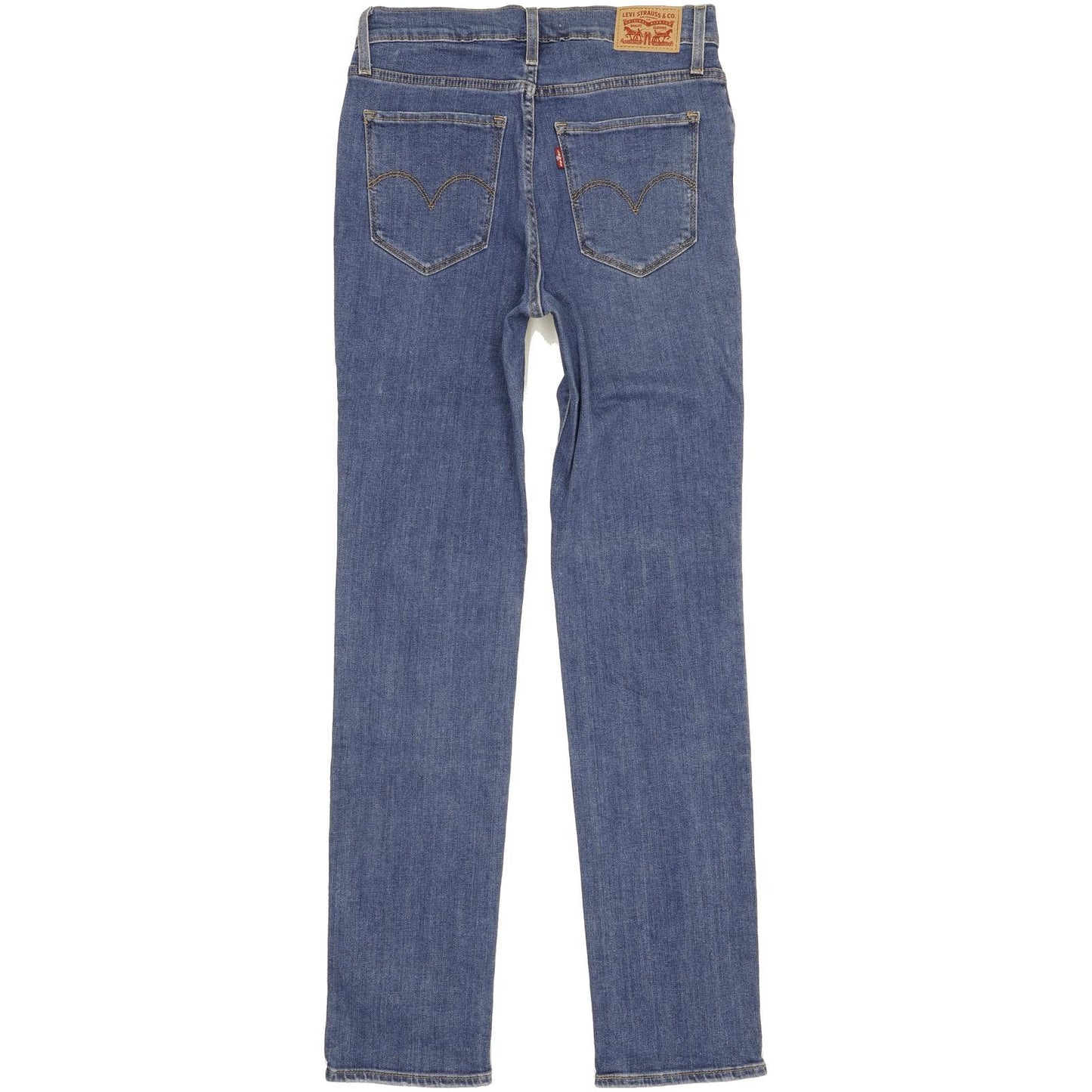 Levi's 724 Women Blue Straight Slim Stretch Jeans W28 L31
