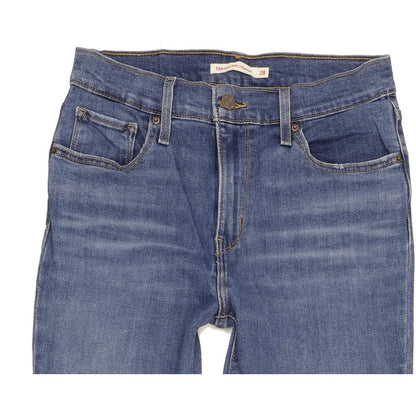 Levi's 724 Women Blue Straight Slim Stretch Jeans W28 L31