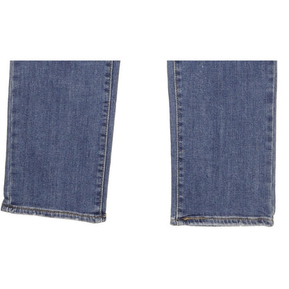 Levi's 724 Women Blue Straight Slim Stretch Jeans W28 L31