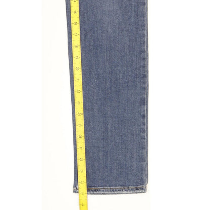 Levi's 724 Women Blue Straight Slim Stretch Jeans W28 L31