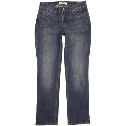 Levi's 525 Women Blue Straight Slim Stretch Jeans W30 L30
