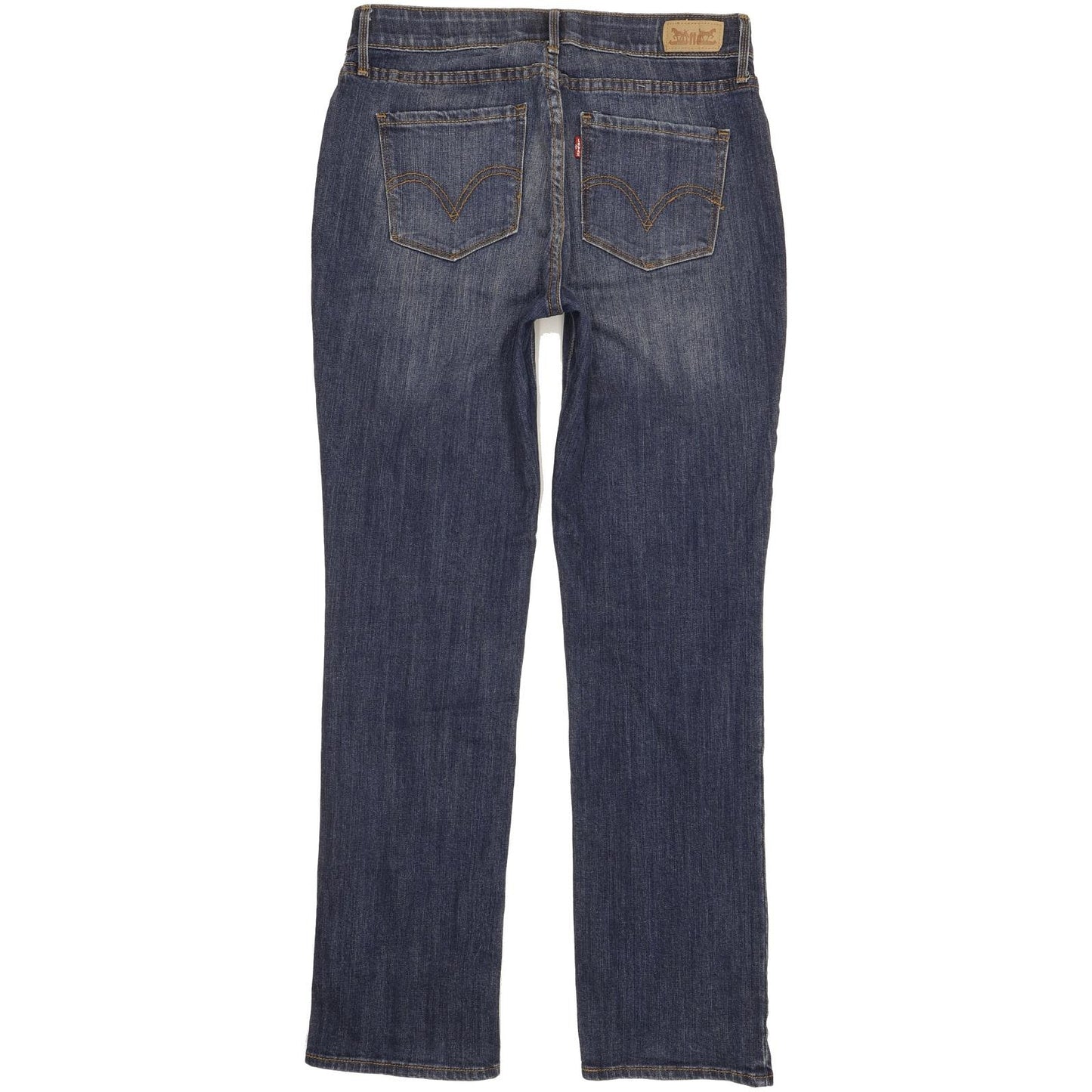 Levi's 525 Women Blue Straight Slim Stretch Jeans W30 L30