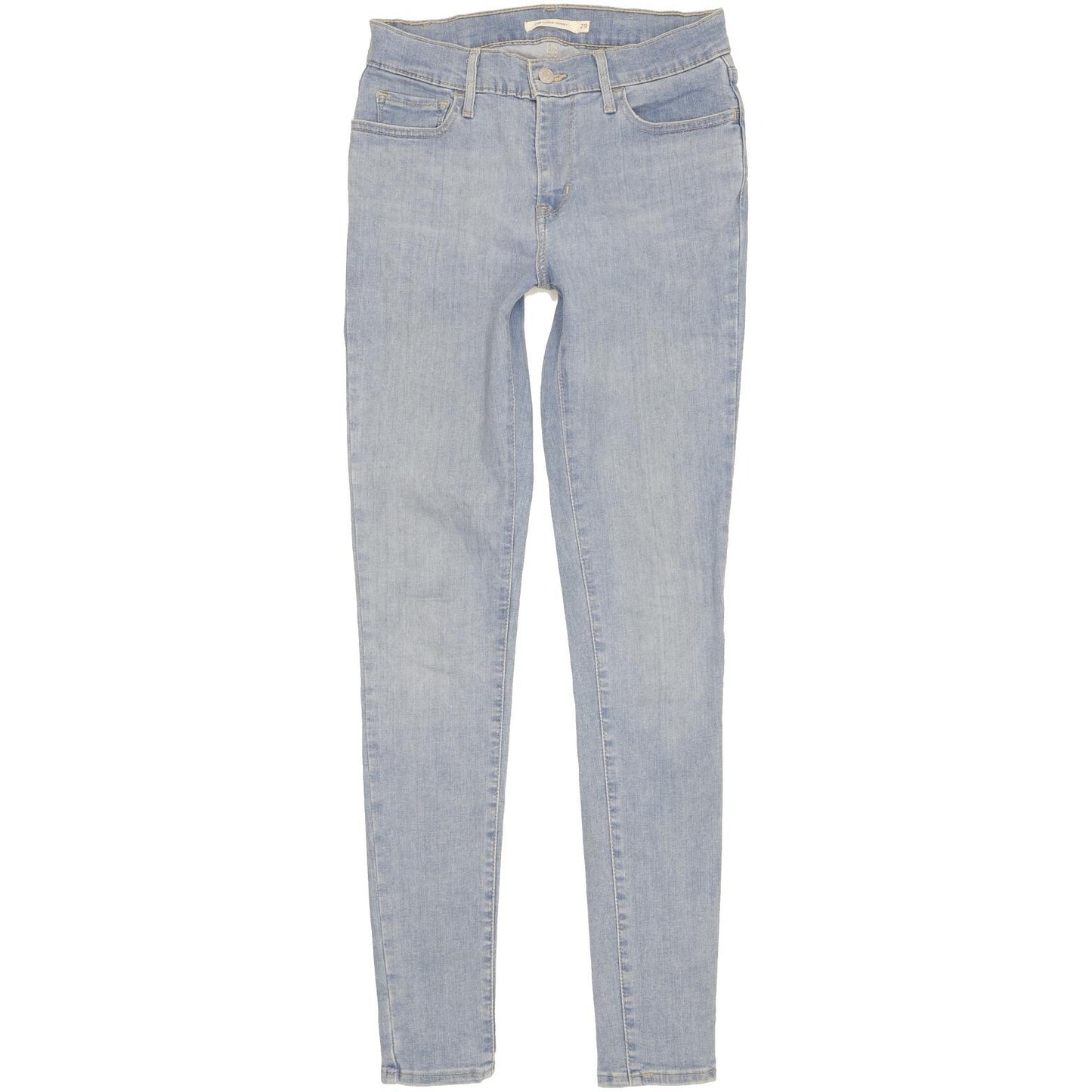 Levi's 710 Super Women Blue Skinny Slim Stretch Jeans W29 L32