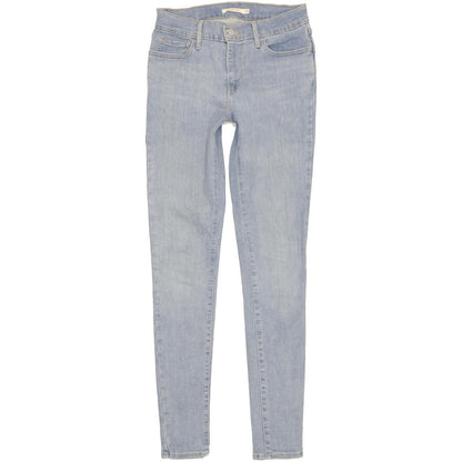 Levi's 710 Super Women Blue Skinny Slim Stretch Jeans W29 L32