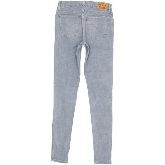Levi's 710 Super Women Blue Skinny Slim Stretch Jeans W29 L32