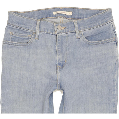 Levi's 710 Super Women Blue Skinny Slim Stretch Jeans W29 L32
