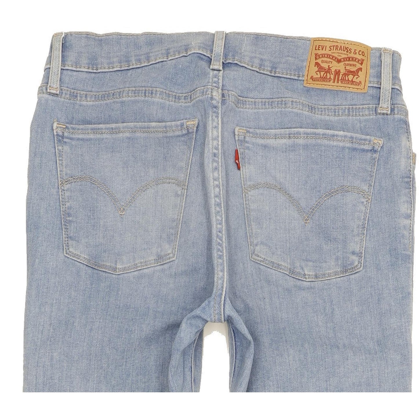 Levi's 710 Super Women Blue Skinny Slim Stretch Jeans W29 L32