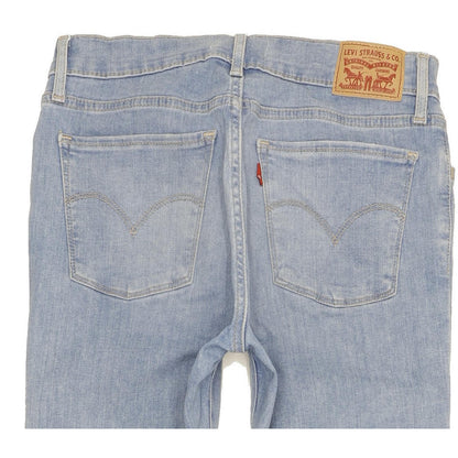 Levi's 710 Super Women Blue Skinny Slim Stretch Jeans W29 L32