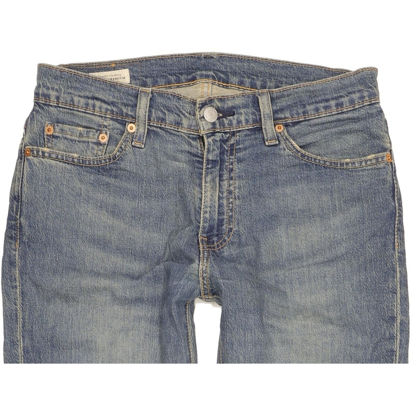 Levi's 511 Men Blue Straight Slim Stretch Jeans W30 L32