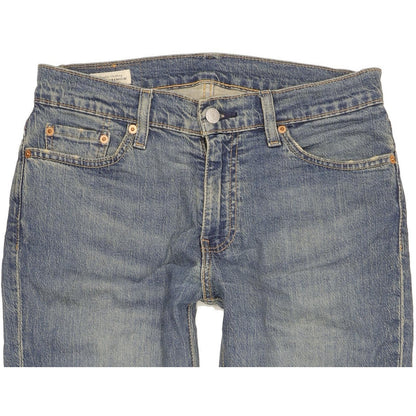Levi's 511 Men Blue Straight Slim Stretch Jeans W30 L32