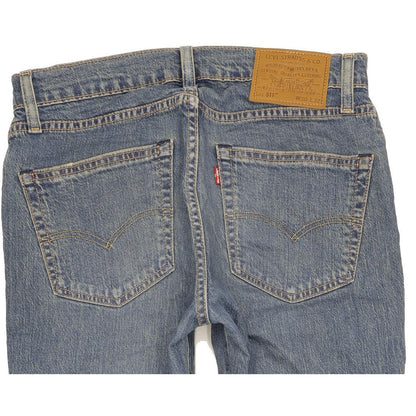 Levi's 511 Men Blue Straight Slim Stretch Jeans W30 L32