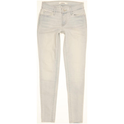 Levi's 710 Super Women Blue Skinny Slim Stretch Jeans W26 L29