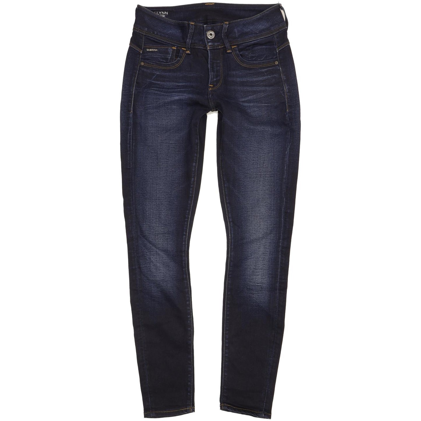 G-Star Lynn Women Navy Skinny Slim Stretch Jeans W26 L29