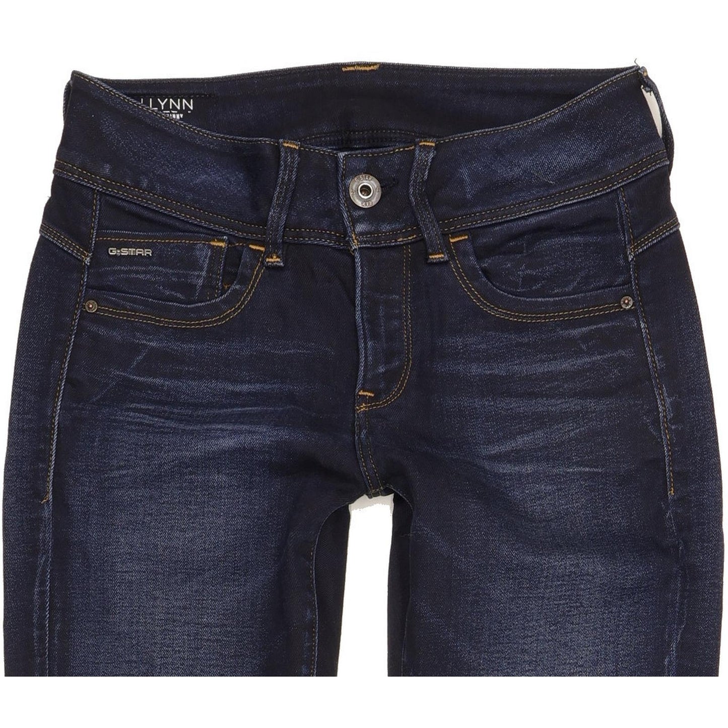 G-Star Lynn Women Navy Skinny Slim Stretch Jeans W26 L29