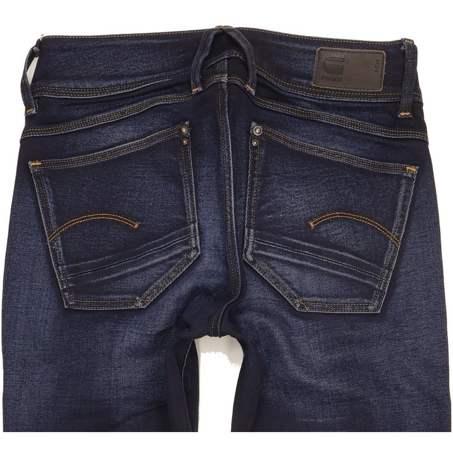 G-Star Lynn Women Navy Skinny Slim Stretch Jeans W26 L29