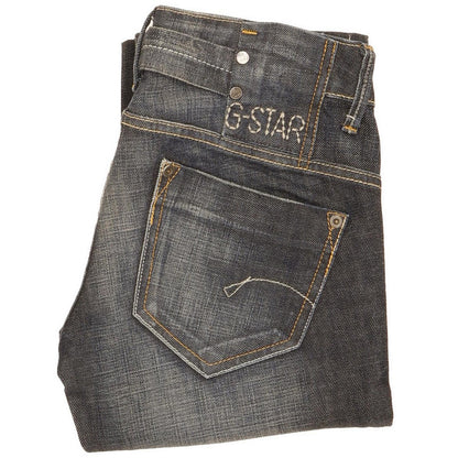 G-Star Midge Women Blue Straight Slim Stretch Jeans W28 L30