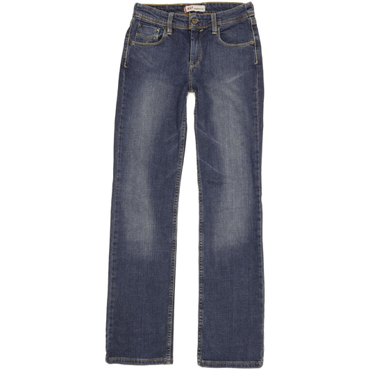 Levi's 627 Women Blue Straight Slim Stretch Jeans W26 L31