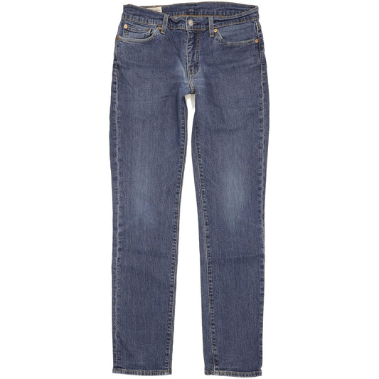 Levi's 511 Men Blue Straight Slim Jeans W30 L34