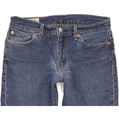 Levi's 511 Men Blue Straight Slim Jeans W30 L34