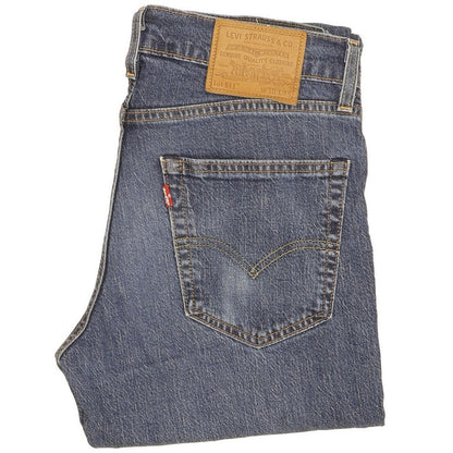 Levi's 511 Men Blue Straight Slim Jeans W30 L34