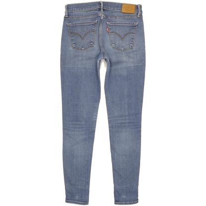Levi's 710 Super Women Blue Skinny Slim Stretch Jeans W27 L28